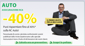 Assicurazione auto online Linear: Risparmiare fino al 40% per la RCA