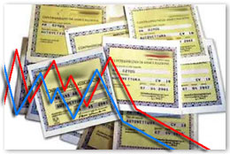 Assicurazioni vita e fondi pensionistici in calo